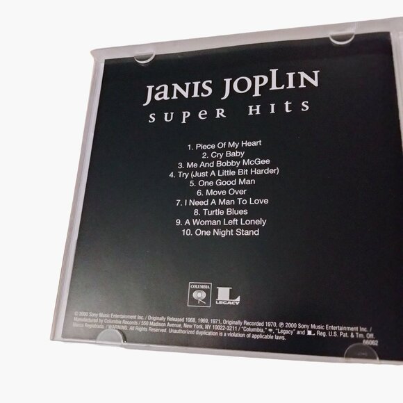 Janis Joplin Super Hits CD - Picture 5 of 5